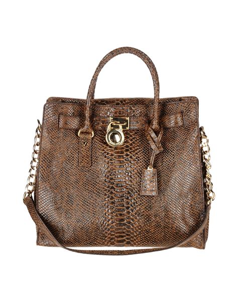 brown michael kors tote|Michael Kors handbags dark brown.